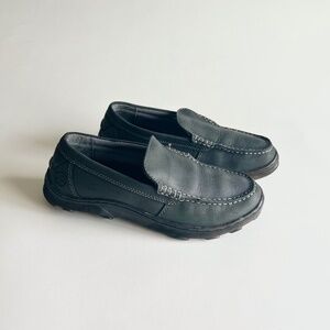 Men's Dr. Martens Jacob Dark Grey Waterproof Leather Loafers size 9